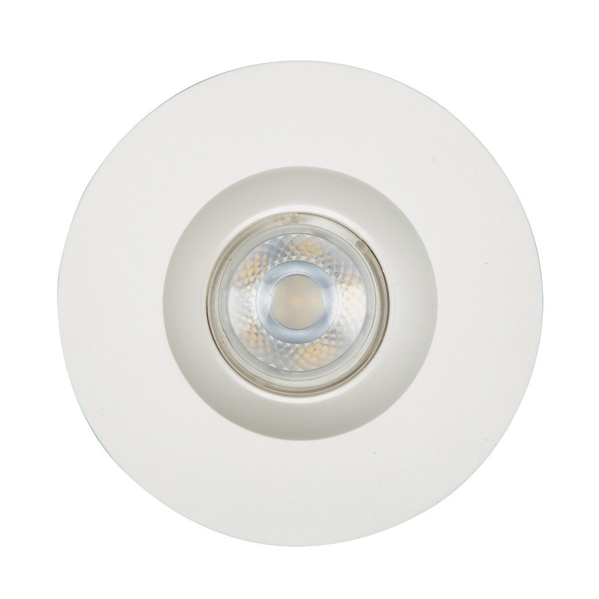 VK Light Downlight, okrogla vgradna svetilka iz mavca z navojem GU10