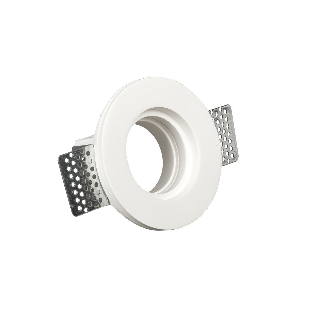 VK Light Downlight, okrogla vgradna svetilka iz mavca z navojem GU10