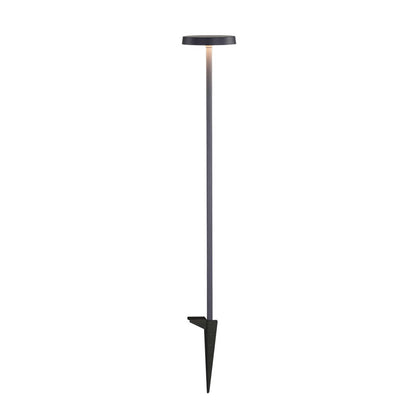 VK Light Mush LED stebrna svetilka z vtikalnim nastavkom IP65