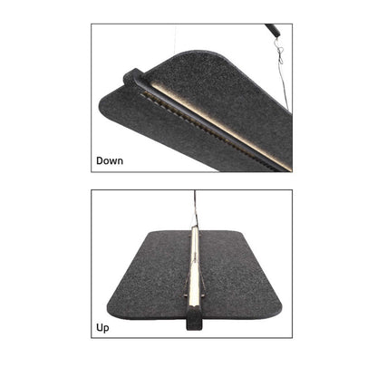 VK Light Mute L LED viseča akustična svetilka, vodoravna