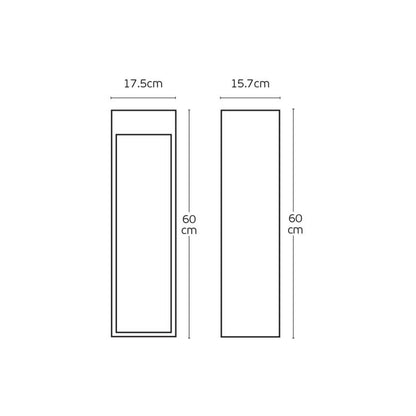 VK Light Natu III LED zunanja stebrna svetilka IP65