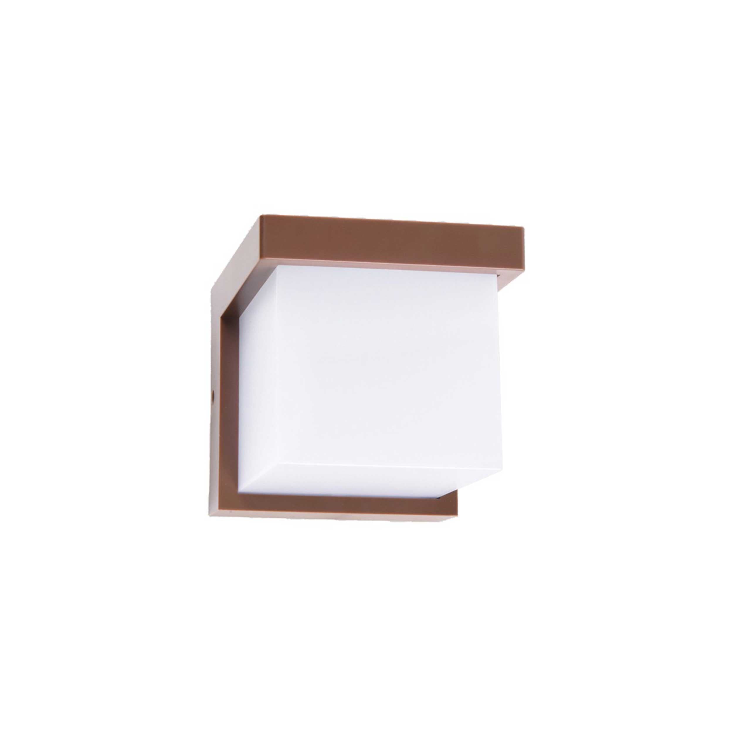 VK Light Neon LED stenska svetilka IP65, kvadratna