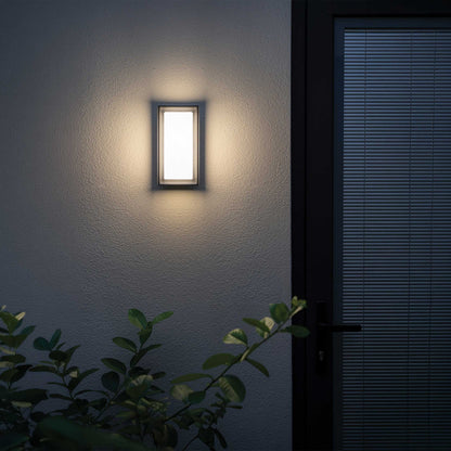 VK Light Neon LED stenska svetilka IP65, pravokotna