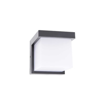 VK Light Neon LED stenska svetilka IP65, kvadratna