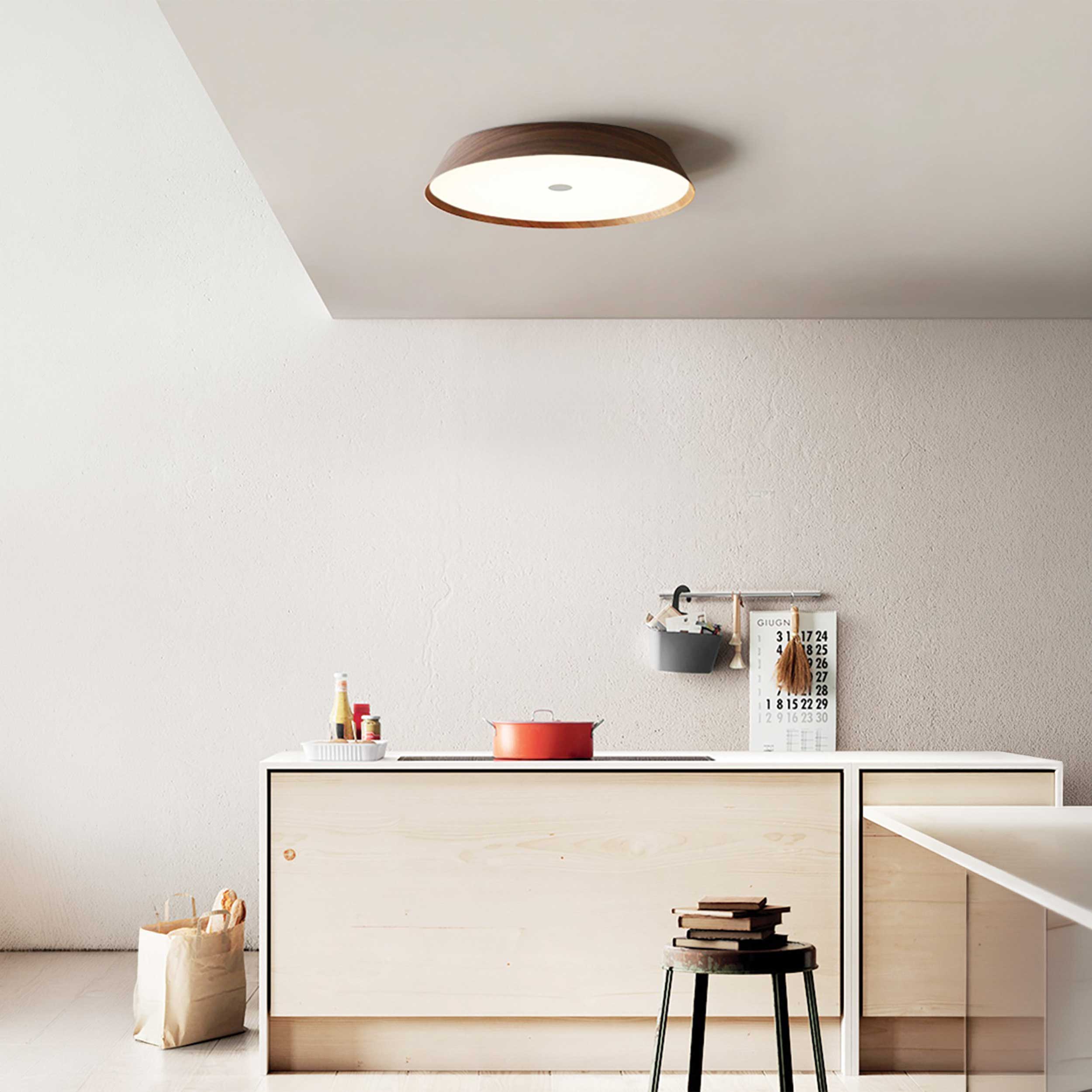 VK Light Woody LED lesena stropna svetilka
