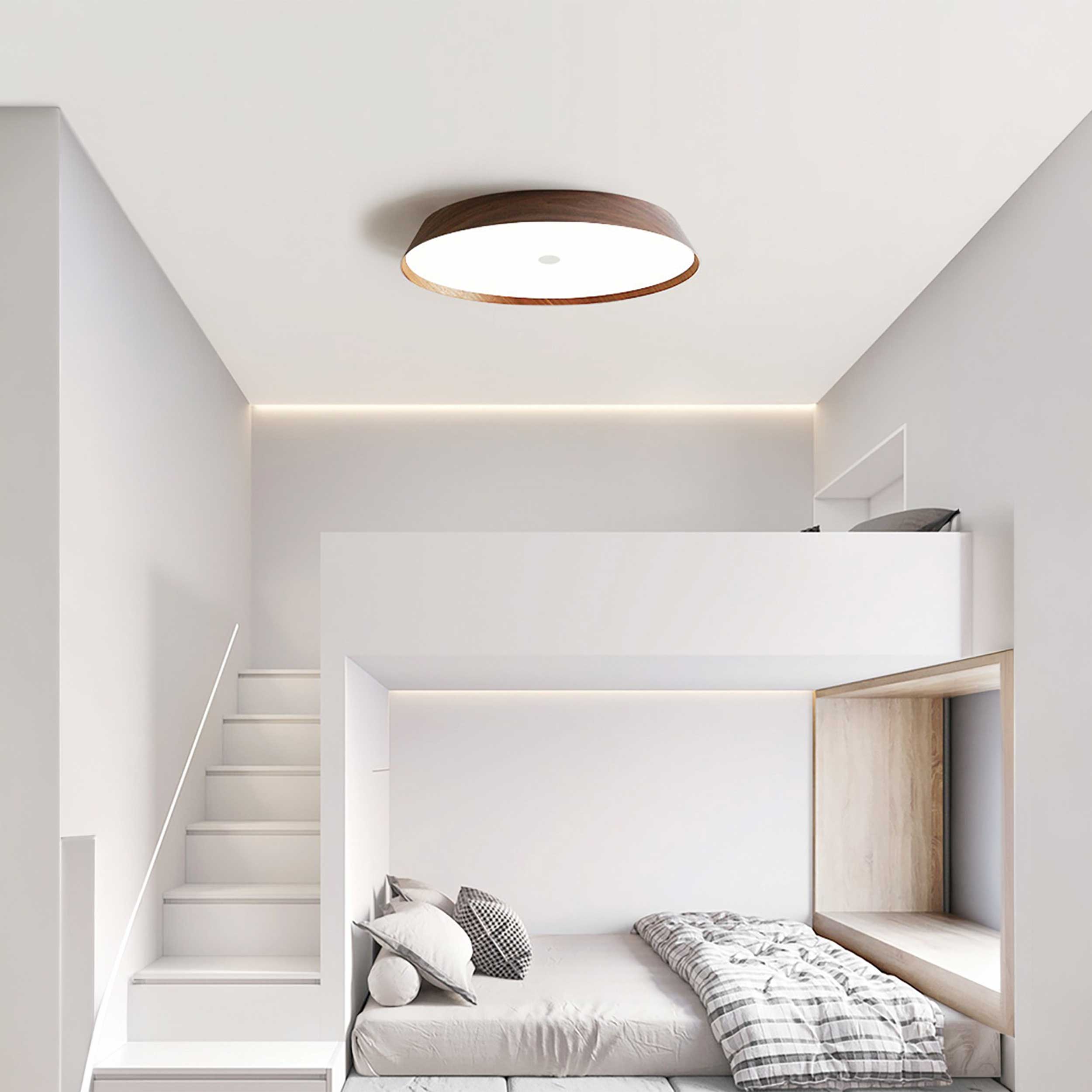 VK Light Woody LED lesena stropna svetilka