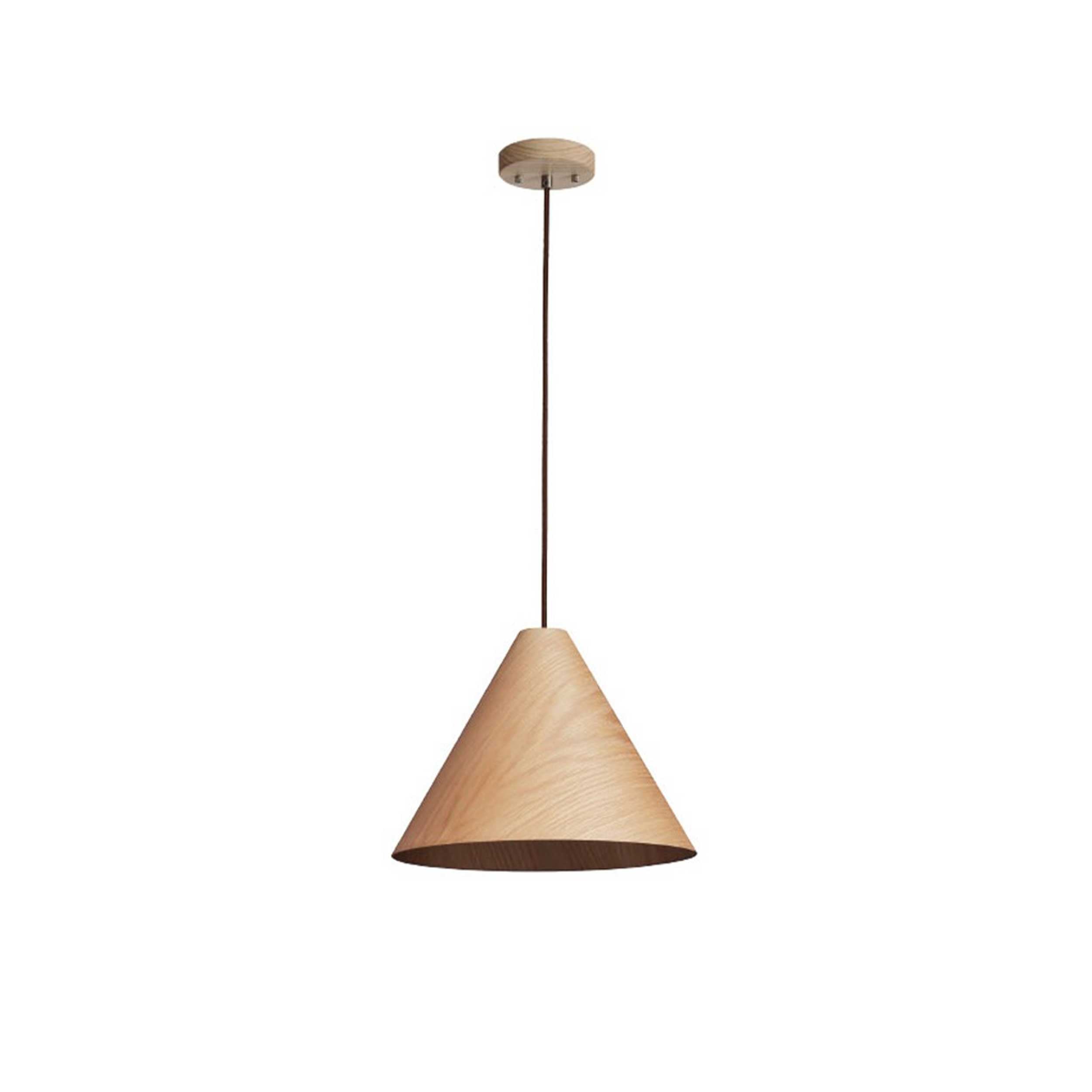VK Light Woody E27 viseča lesena svetilka