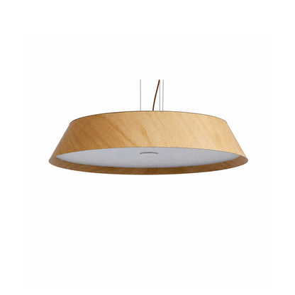 VK Light Woody LED okrogla lesena viseča svetilka