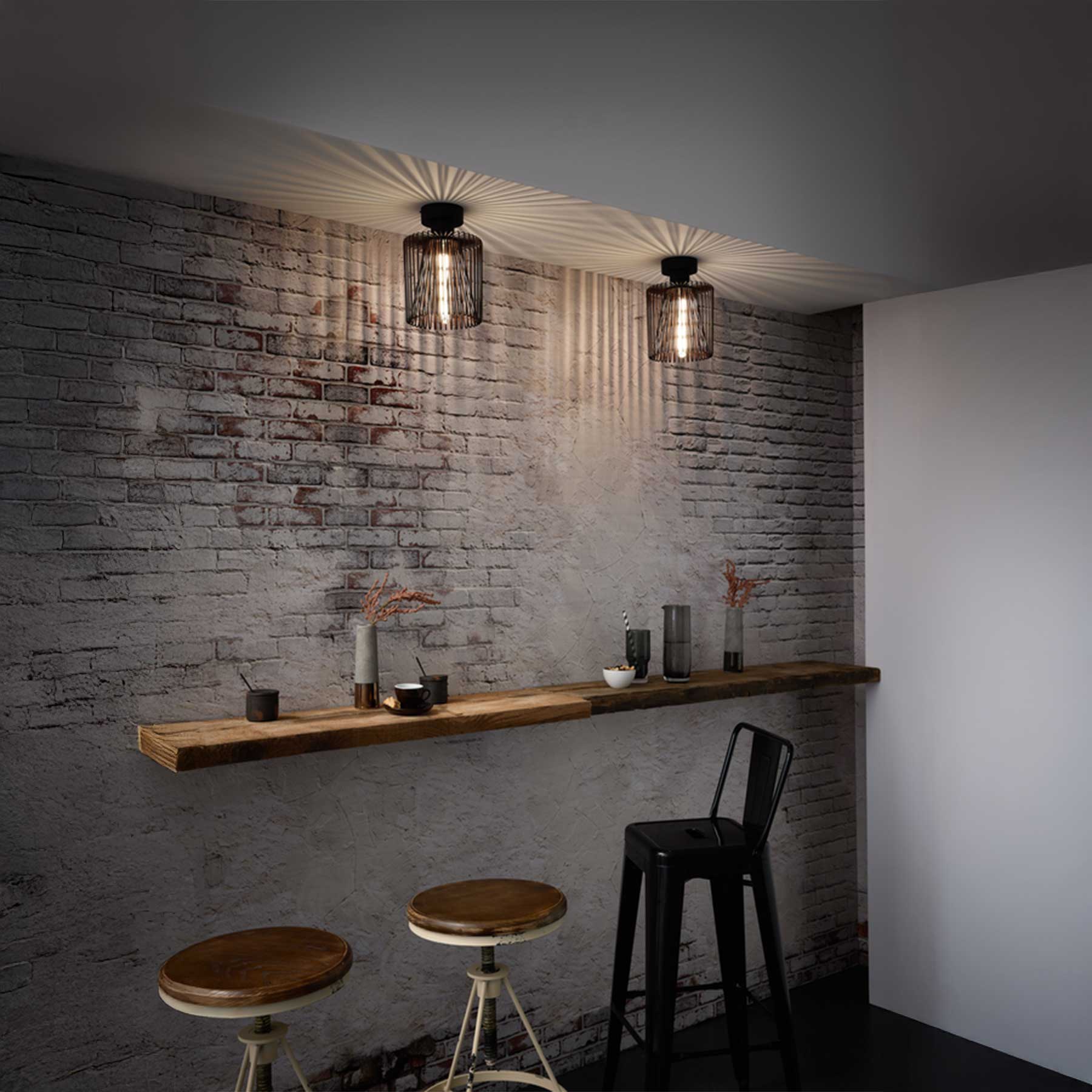 Wever and Ducré Wiro přisazené stropní svítidlo