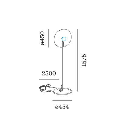 Wever and Ducré MIRRO stojací svítidlo