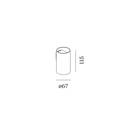 Wever and Ducré RAY mini nástěnné svítidlo