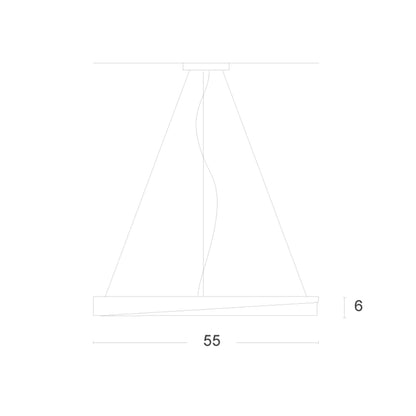 Zava Loola LED závěsné svítidlo