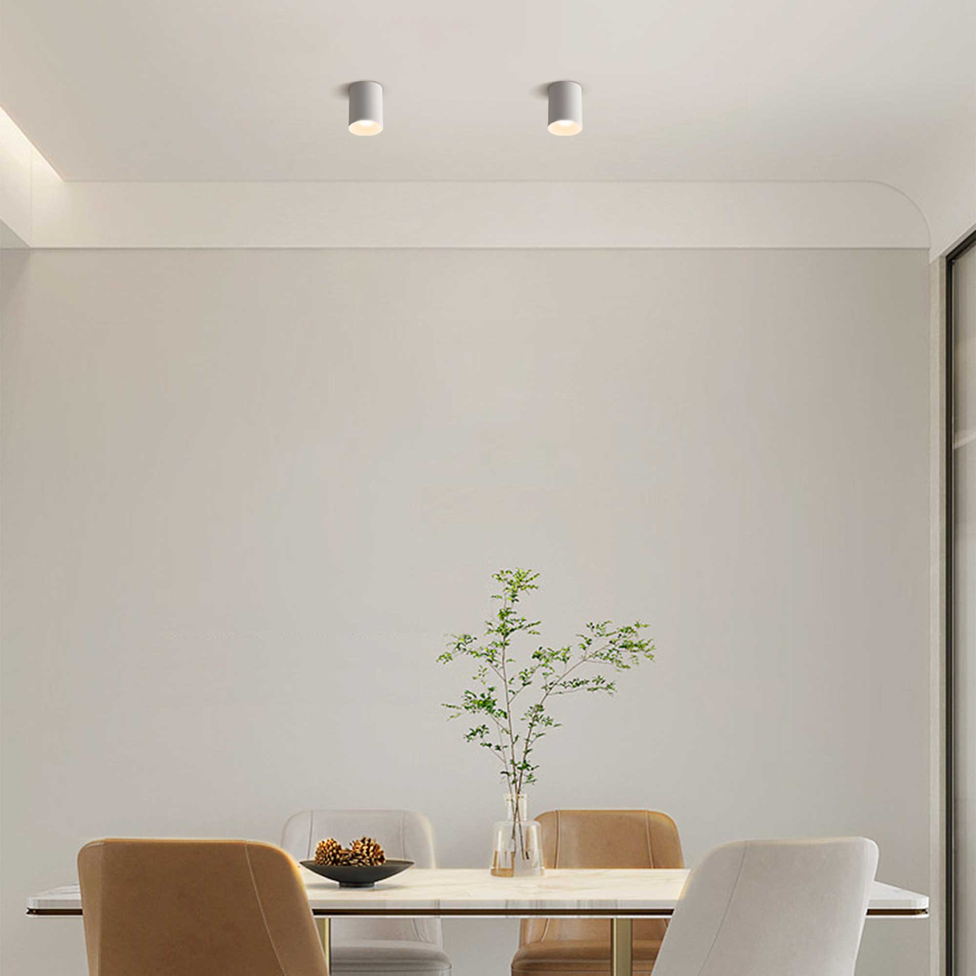 Arco LED přisazené kovové svítidlo Ra>90 antiglare (záloha)