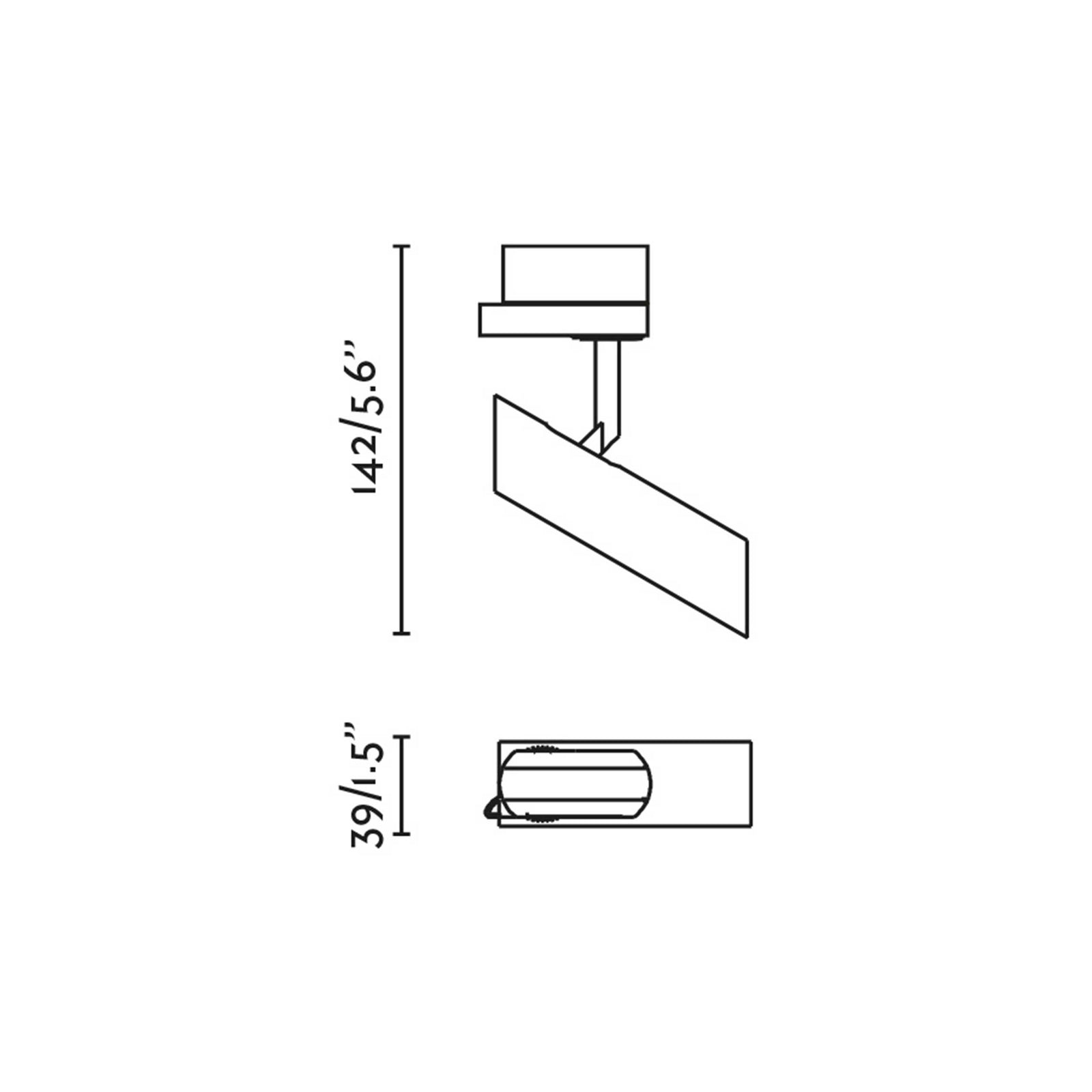 Faro Leo LED stropna svetilka za tirnico 3F