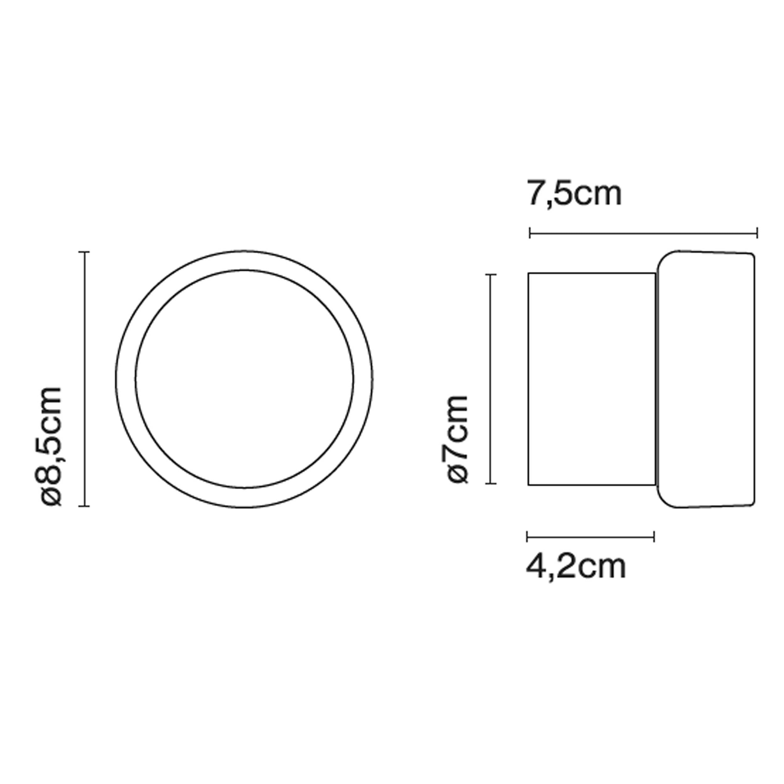Marset Roc Mini LED stenska svetilka