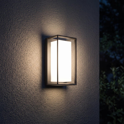 VK Light Neon LED stenska svetilka IP65, pravokotna