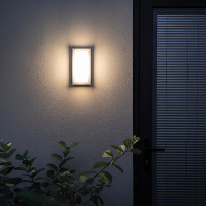 VK Light Neon LED stenska svetilka IP65, pravokotna