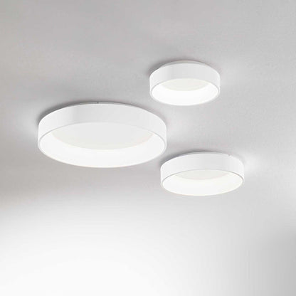 Ideal lux Ziggy LED kruhové stropní svítidlo černé