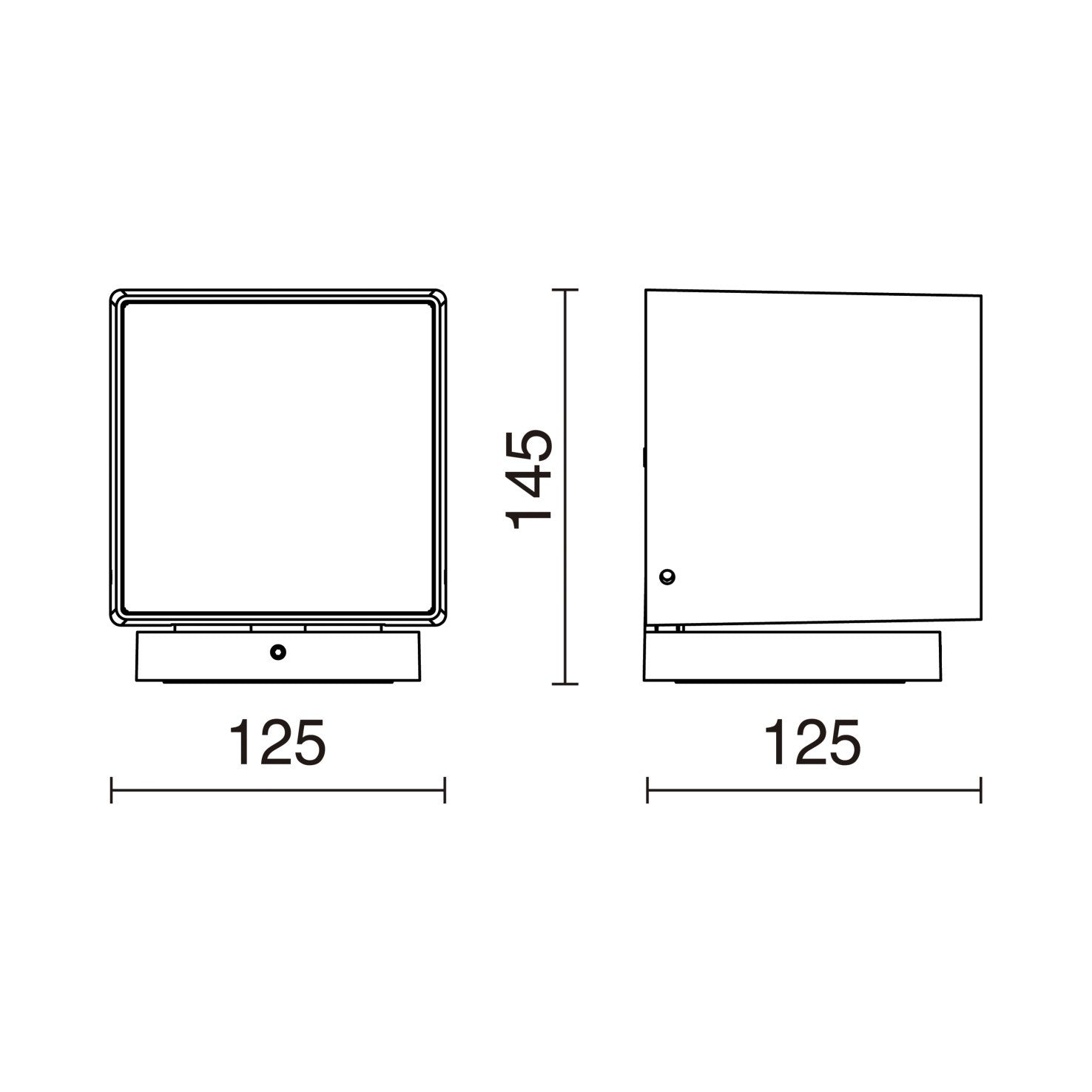 Cristher Dado LED bodové svítidlo