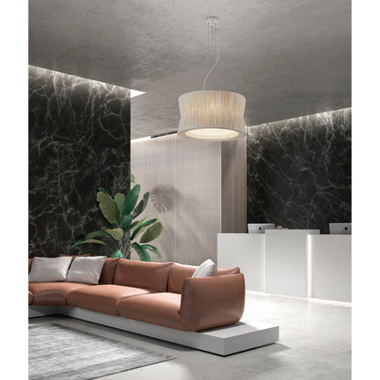 Exo Cora P E27 závěsné svítidlo černé