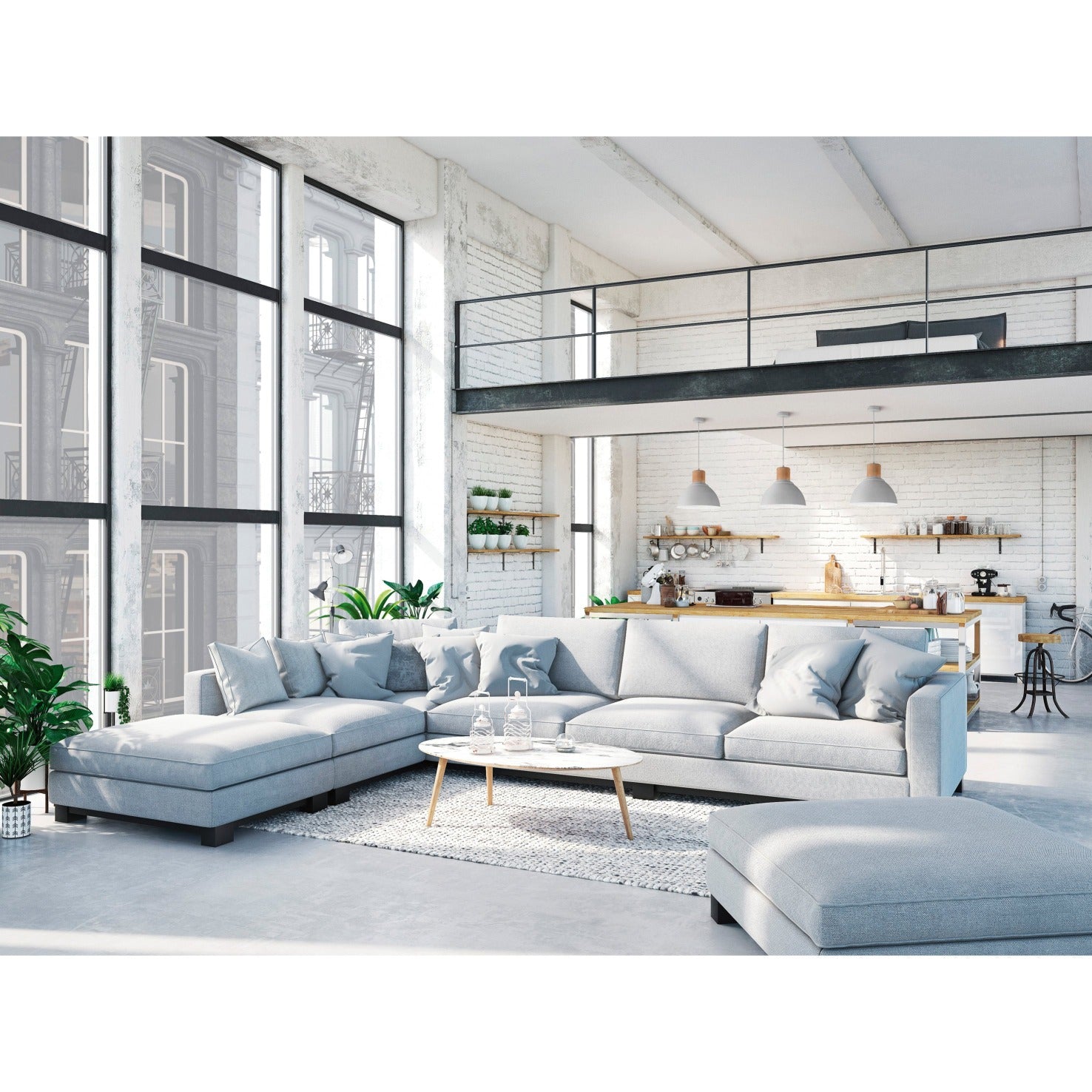 Exo Valan C E27 závěsné svítidlo bílé