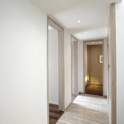 Indeluz Nix Round GU10 náklopné zápustné svítidlo stříbrné